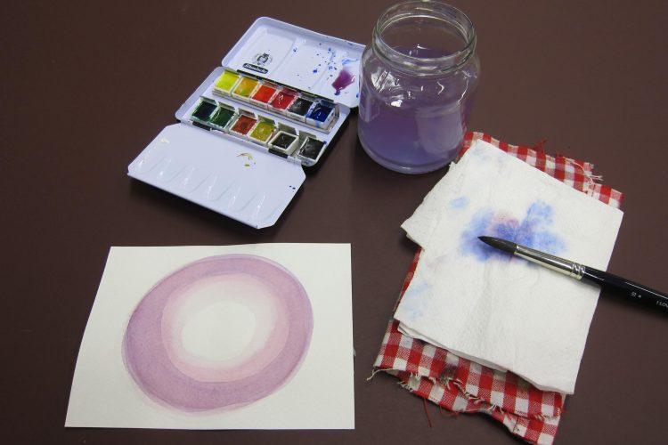 Aquarell in der Kunsttherapie